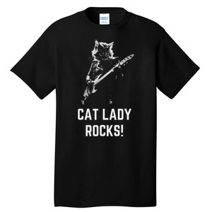 Cat Lady Design Kamala Harris Tall T-Shirt