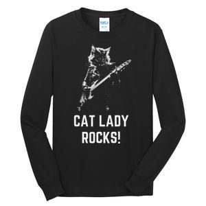 Cat Lady Design Kamala Harris Tall Long Sleeve T-Shirt