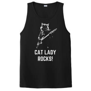 Cat Lady Design Kamala Harris PosiCharge Competitor Tank