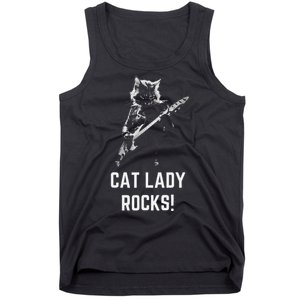 Cat Lady Design Kamala Harris Tank Top