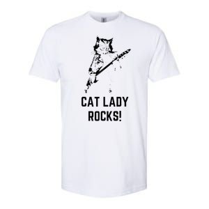 Cat Lady Design Kamala Harris Softstyle CVC T-Shirt