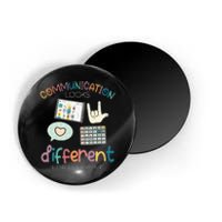 Communication Looks Different For Everyone Autism Awareness Magnet