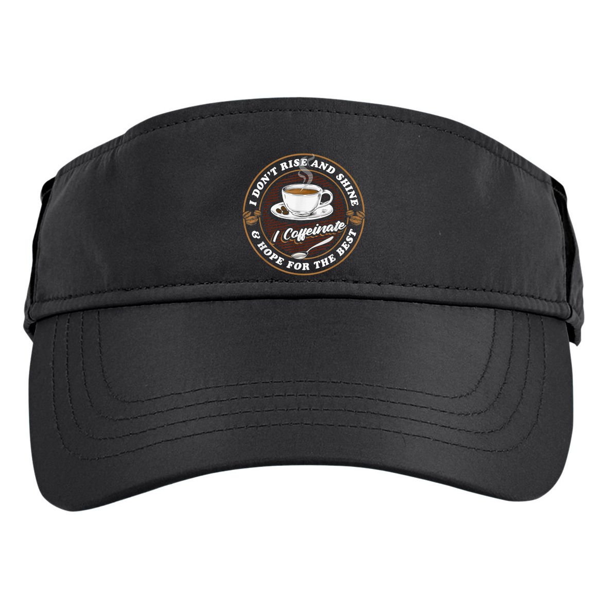 Coffee Lover Drinker Caffeine Morning Espresso Coffee Adult Drive Performance Visor