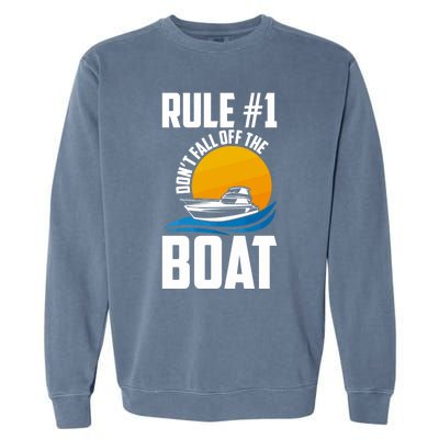 Cruise Lovers Dont Fall Off The Boat Cruise Vacation Cruise Gift Garment-Dyed Sweatshirt