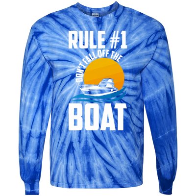 Cruise Lovers Dont Fall Off The Boat Cruise Vacation Cruise Gift Tie-Dye Long Sleeve Shirt