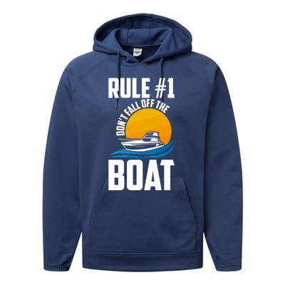 Cruise Lovers Dont Fall Off The Boat Cruise Vacation Cruise Gift Performance Fleece Hoodie