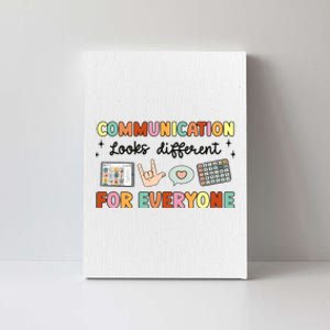 Communication Looks Different For Everyone Speech Therapy Canvas