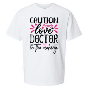 Caution Love Doctor In The Making Sueded Cloud Jersey T-Shirt