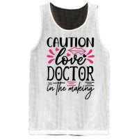 Caution Love Doctor In The Making Mesh Reversible Basketball Jersey Tank