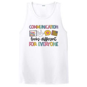 Communication Looks Different For Everyone Speech Therapy PosiCharge Competitor Tank