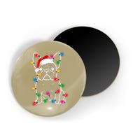 Christmas Lights Dog French Bulldog Magnet