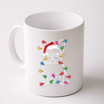 Christmas Lights Dog French Bulldog Coffee Mug