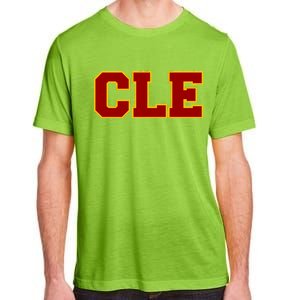 Cle Cleveland Logo Adult ChromaSoft Performance T-Shirt