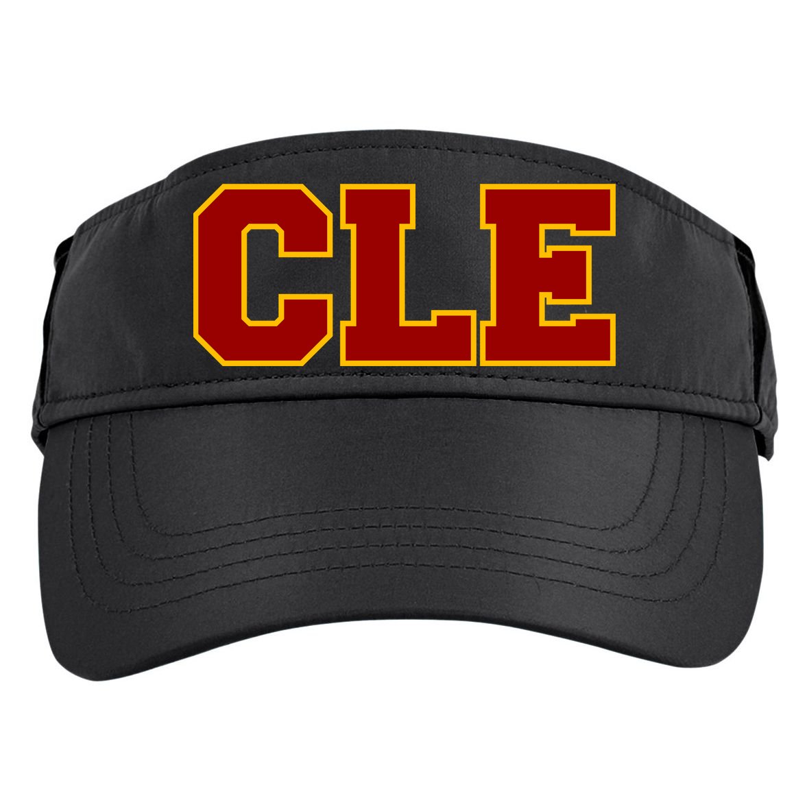 Cle Cleveland Logo Adult Drive Performance Visor