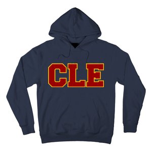 Cle Cleveland Logo Hoodie