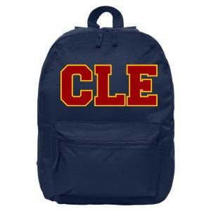 Cle Cleveland Logo 16 in Basic Backpack