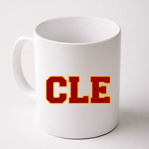 Cle Cleveland Logo Coffee Mug