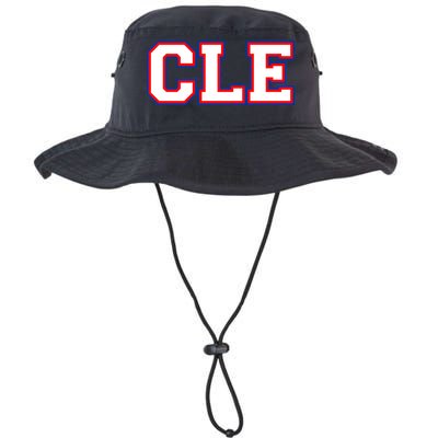 CLE Cleveland, Ohio College Letters Baseball Colors Legacy Cool Fit Booney Bucket Hat