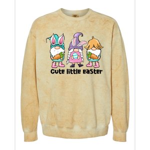 Cute Little Easter Colorblast Crewneck Sweatshirt