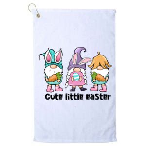 Cute Little Easter Platinum Collection Golf Towel