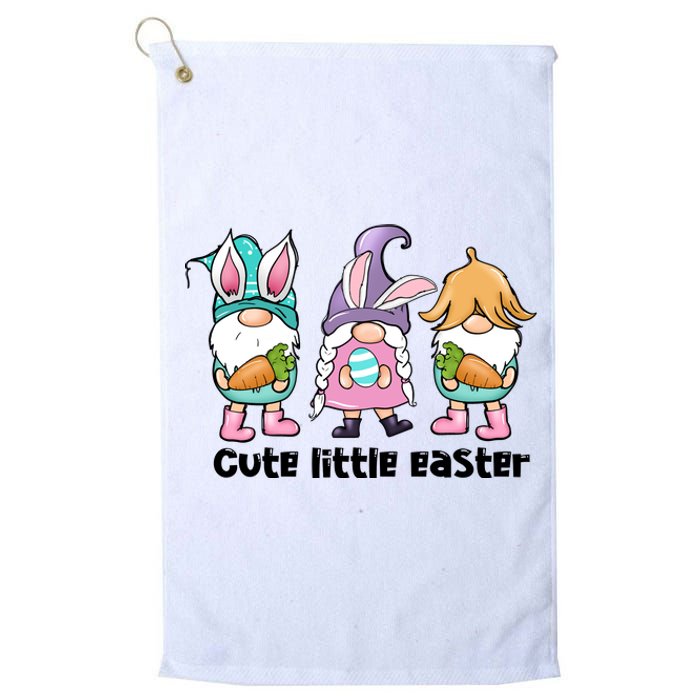 Cute Little Easter Platinum Collection Golf Towel