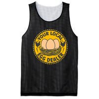 Chicken Local Egg Dealer Funny Egg Supplier Support Chicken Mesh Reversible Basketball Jersey Tank