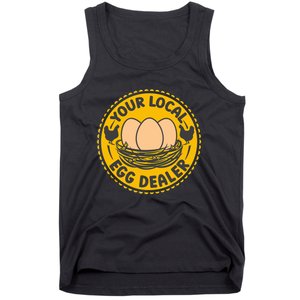 Chicken Local Egg Dealer Funny Egg Supplier Support Chicken Tank Top