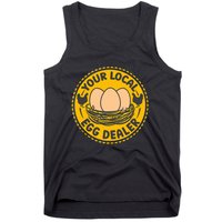 Chicken Local Egg Dealer Funny Egg Supplier Support Chicken Tank Top