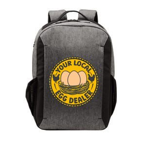 Chicken Local Egg Dealer Funny Egg Supplier Support Chicken Vector Backpack