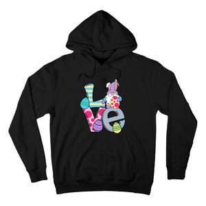 Cute Love Easter Gnome Egg Hunting Bunny Easter Tall Hoodie