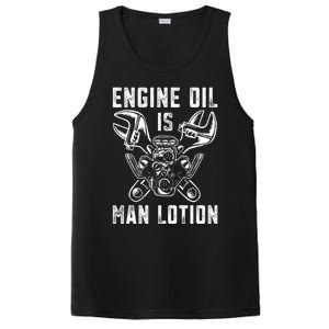 Car Lover Engine Oil Is Lotion Funny Auto Mechanic Cool Gift PosiCharge Competitor Tank