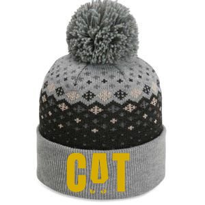 Cat Lover Ears Cute Gift The Baniff Cuffed Pom Beanie