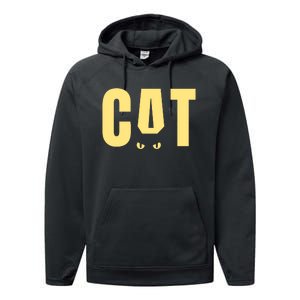 Cat Lover Ears Cute Gift Performance Fleece Hoodie