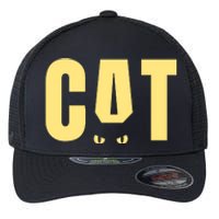 Cat Lover Ears Cute Gift Flexfit Unipanel Trucker Cap