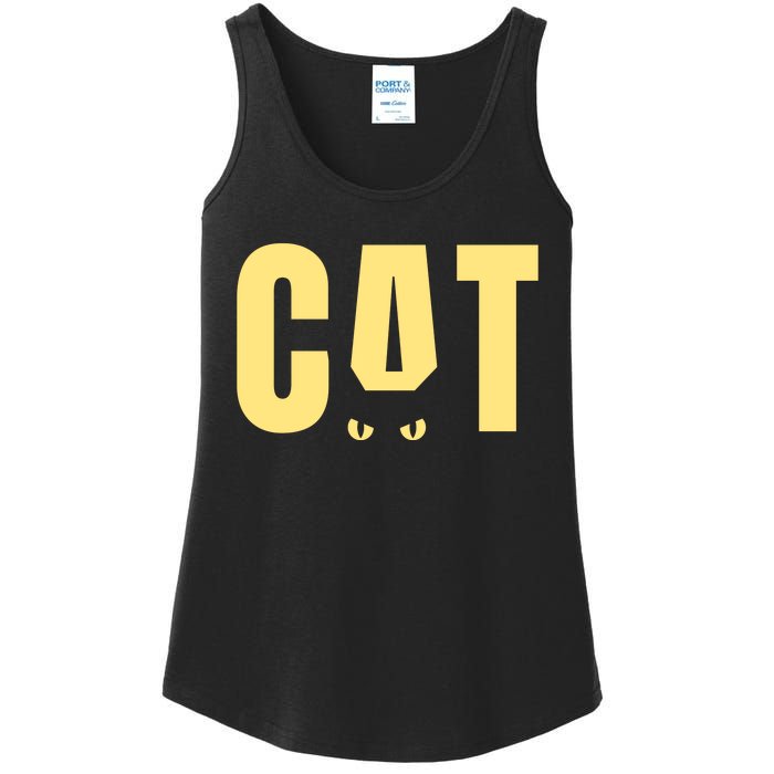 Cat Lover Ears Cute Gift Ladies Essential Tank