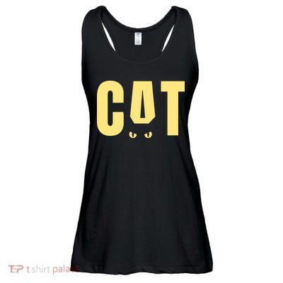 Cat Lover Ears Cute Gift Ladies Essential Flowy Tank