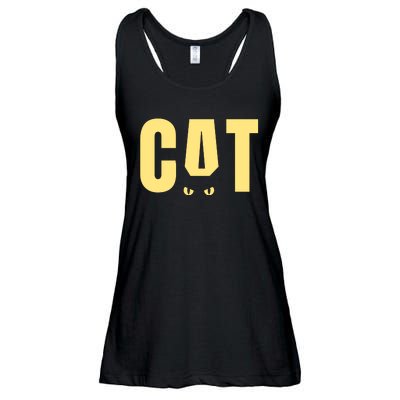 Cat Lover Ears Cute Gift Ladies Essential Flowy Tank