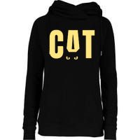 Cat Lover Ears Cute Gift Womens Funnel Neck Pullover Hood