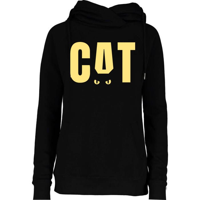 Cat Lover Ears Cute Gift Womens Funnel Neck Pullover Hood