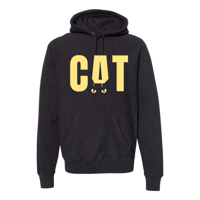 Cat Lover Ears Cute Gift Premium Hoodie