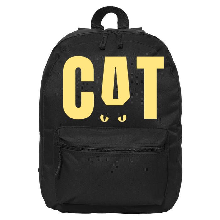 Cat Lover Ears Cute Gift 16 in Basic Backpack