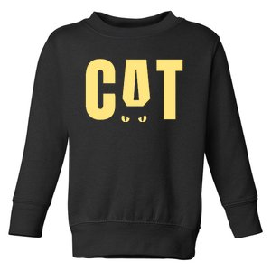 Cat Lover Ears Cute Gift Toddler Sweatshirt