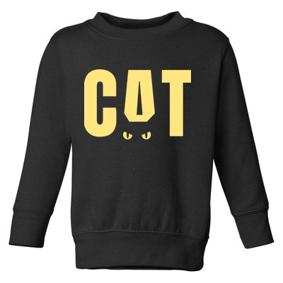 Cat Lover Ears Cute Gift Toddler Sweatshirt