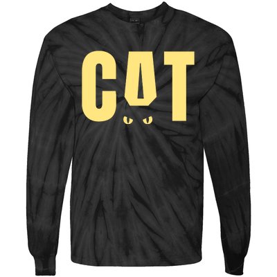 Cat Lover Ears Cute Gift Tie-Dye Long Sleeve Shirt