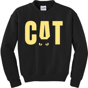 Cat Lover Ears Cute Gift Kids Sweatshirt