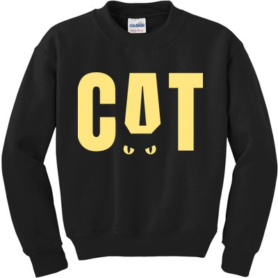 Cat Lover Ears Cute Gift Kids Sweatshirt