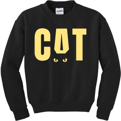 Cat Lover Ears Cute Gift Kids Sweatshirt