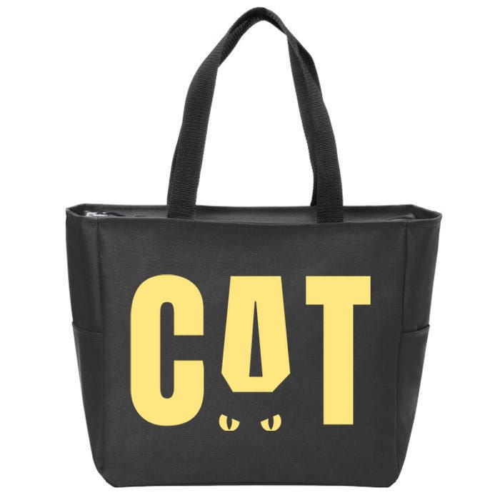 Cat Lover Ears Cute Gift Zip Tote Bag