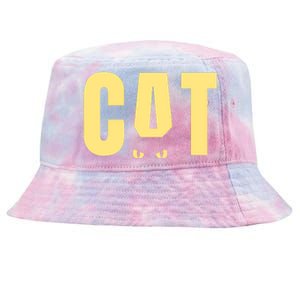 Cat Lover Ears Cute Gift Tie-Dyed Bucket Hat