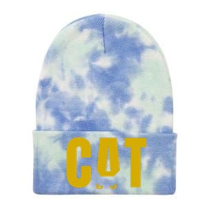 Cat Lover Ears Cute Gift Tie Dye 12in Knit Beanie